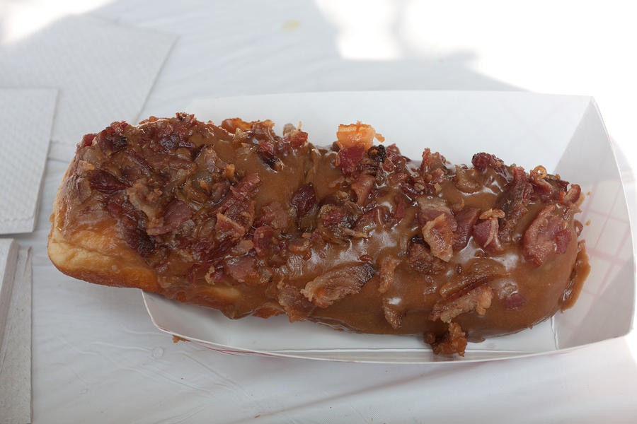 maple and bacon donut