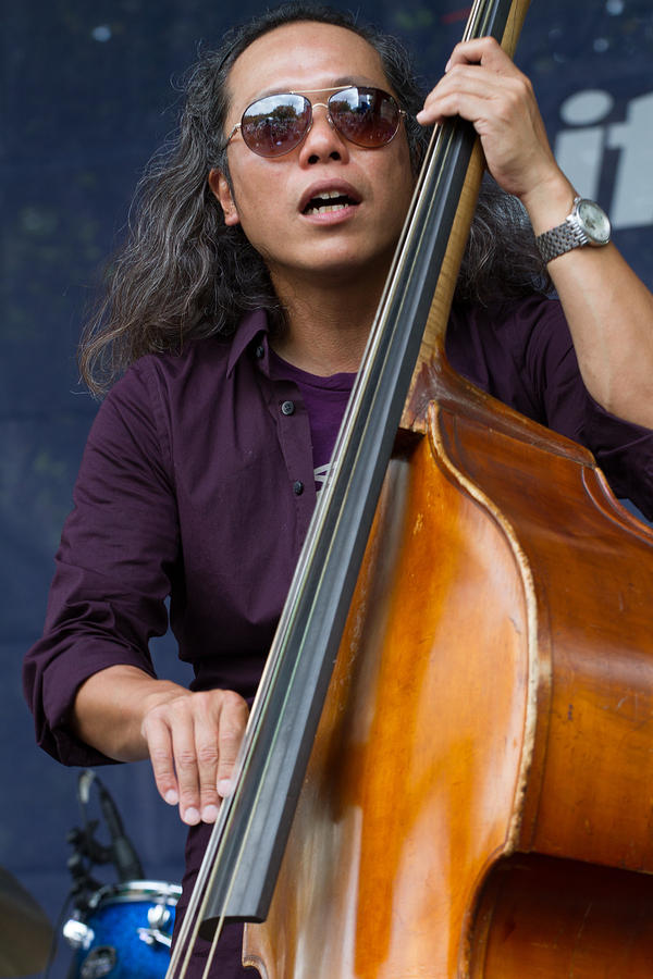 Nobu Ozaki on bass