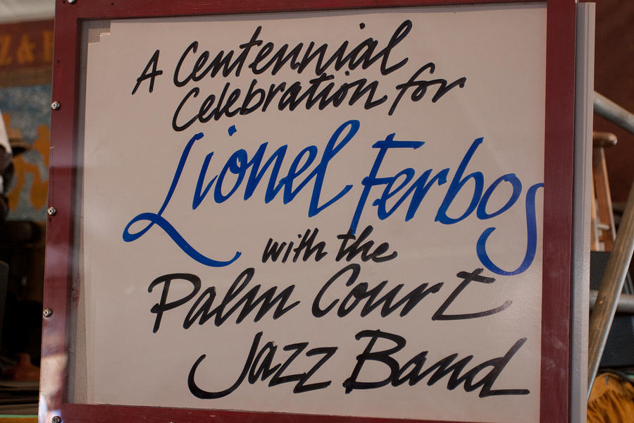A Centennial Celebration for Lionel Ferbos with the Palm Court Jazz Band