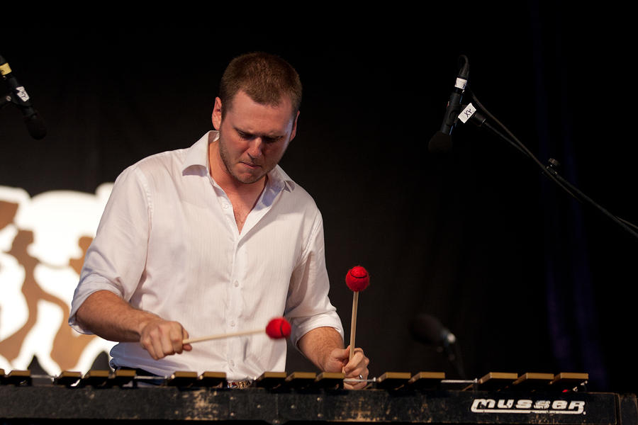 James Westfall on xylophone