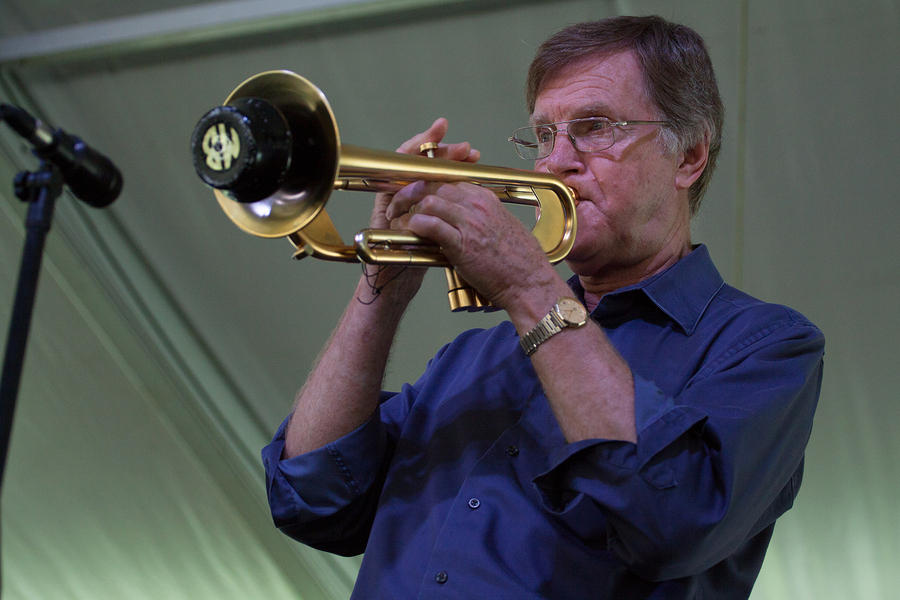 Clive Wilson on trumpet