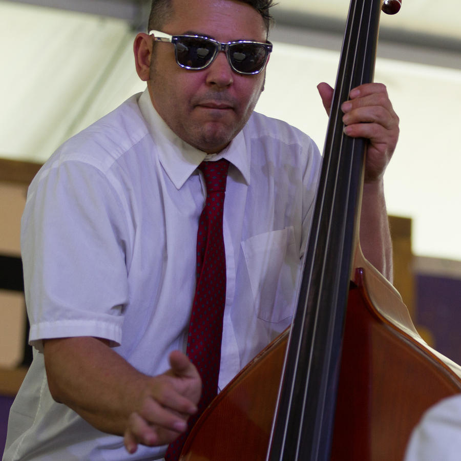 Robert Snow on bass