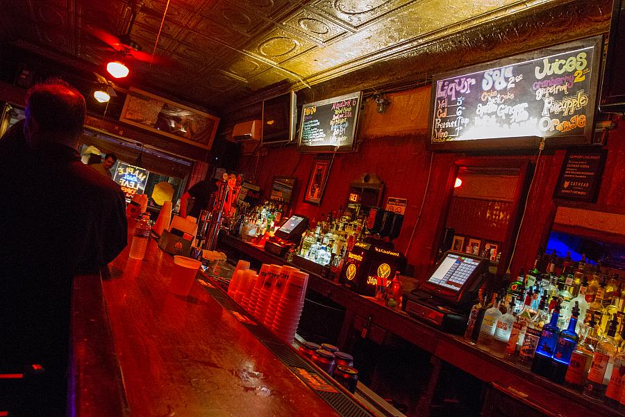 Main Bar at the Maple Leaf
