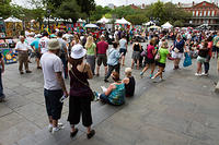 Street Performers in Jackson Square