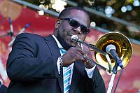 T. J. Norris on trombone