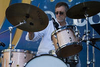 Doug Garrison on drums