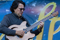 Steve Masakowski on guitar