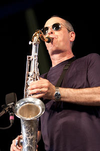 Tony Dagradi on sax