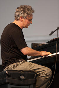 Michael Pellera on piano
