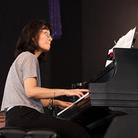 Mari Watanabe on piano