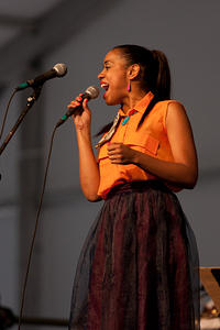 vocalist Kathleen Moore