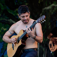 Rodrigo goes topless