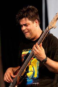 Alvaro Benavides on bass