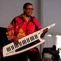 Herbie Hancock with Roland AX-7 keytar