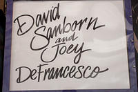 David Sanborn and Joey DeFrancesco