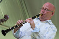 Tim Laughlin on clarinet