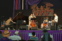 Nick Sanders Trio in the Jazz Tent