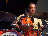 Troy Davis on drums