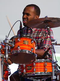 Alvin Ford on drums