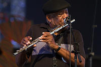 James Rivers on flute
