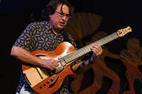 Steve Masakowski on guitar