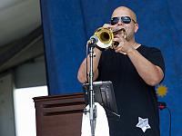 Omar Ramirez on trumpet