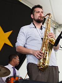 Joe Goldberg on sax