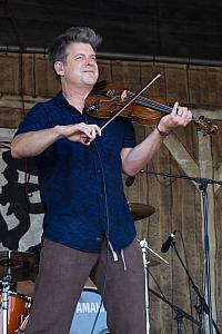 Steve Riley on violin
