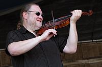 Kevin Wimmer on violin