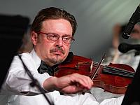 Matt Rhody on violin