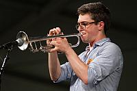 Justin Stanton on trumpet
