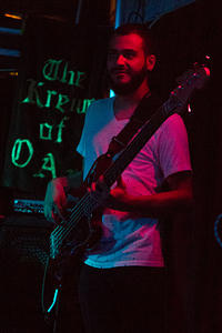 Max Moran on bass