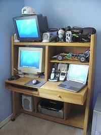 My Desk - July 2005