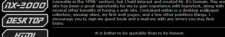 Mr. B's Domain Version 4