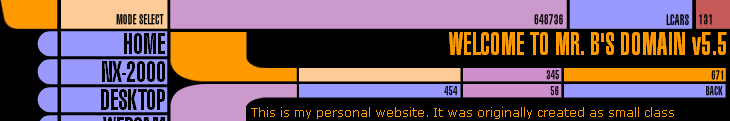 Mr. B's Domain Version 5