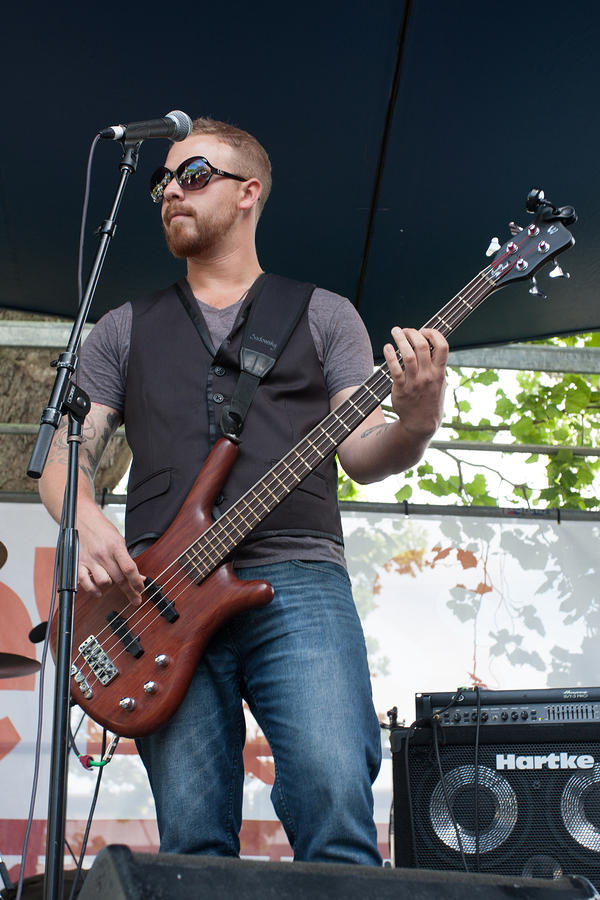Will Repholz on bass