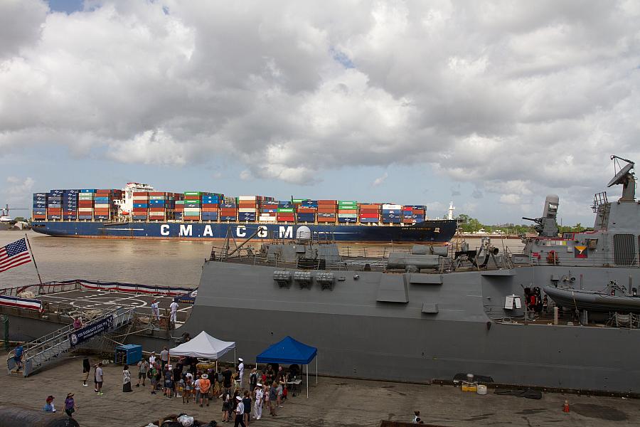 Container Ship CMA CGM TANCREDI