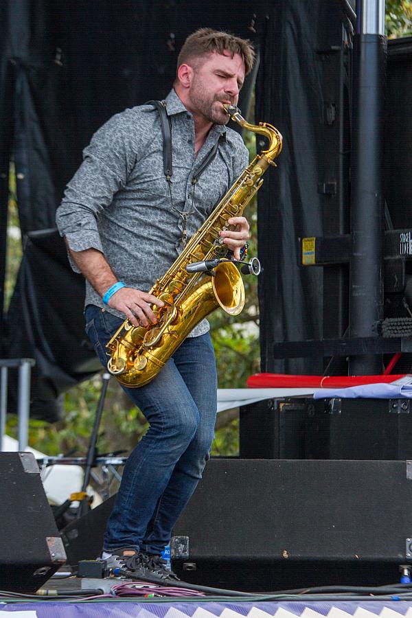 Brad Walker on Sax