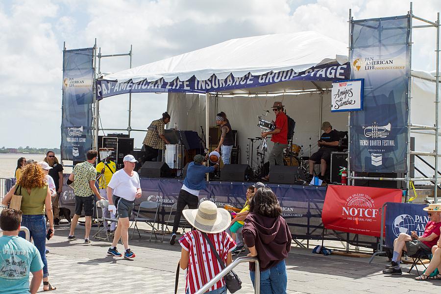 Pan-American Life Moonwalk Stage