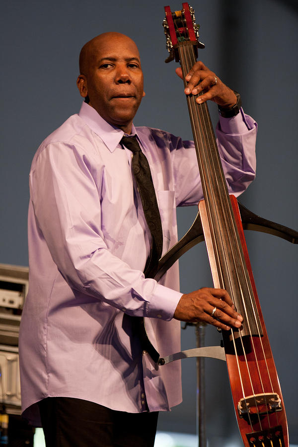 Nathan East on standup bass