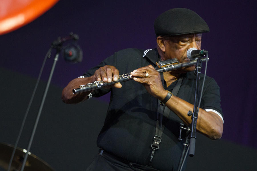 James Rivers on flute