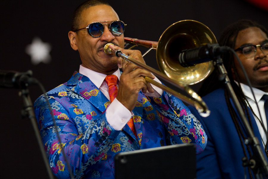 Delfeayo Marsalis on trombone
