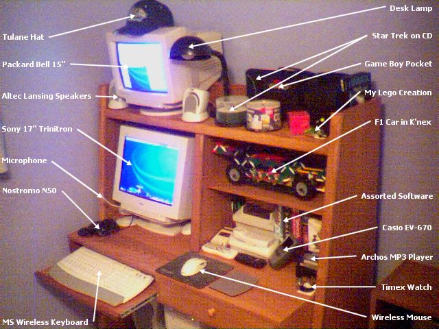 My Desk - March 2003