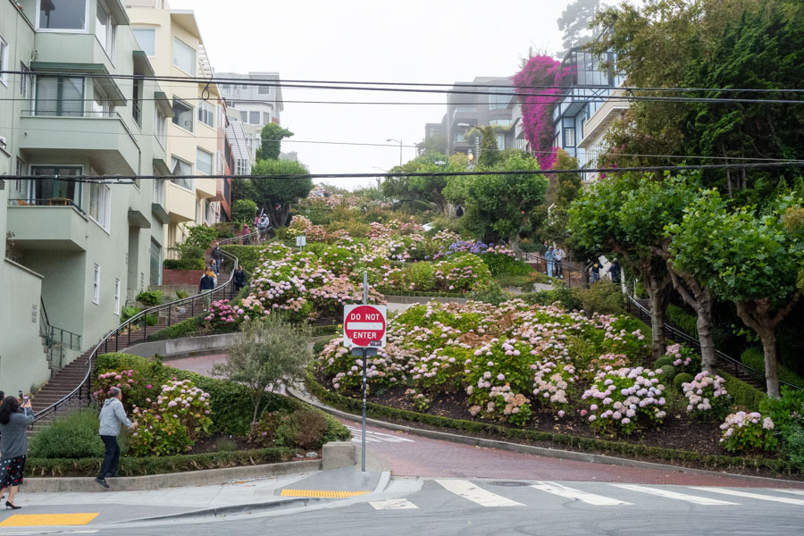 Lombard Street Switchbacks