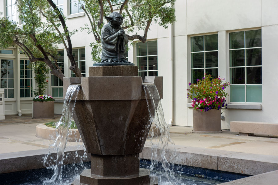 Yoda Fountain