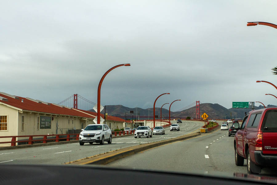 Approaching the Golden Gate