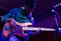Darion Hodge on bass