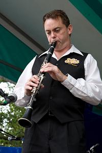Earl Bonie on clarinet