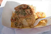 Crawfish in Puff Pastry with Mustard Dill