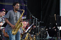 Ricardo Pascal on saxophone